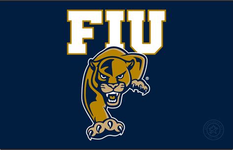 FIU Panthers Logo - Primary Dark Logo - NCAA Division I d-h (NCAA d-h ...