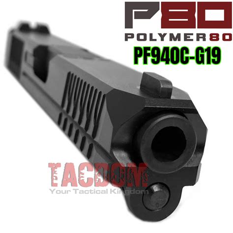 POLYMER 80 P80 Complete Glock 19 PF940C SLIDE Kit RARE PSP GRIP Model ...