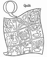 Quilt Square Coloring Page  Home sketch template