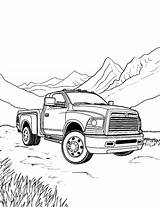 50 Truck Coloring Pages Free Printable Sheets sketch template