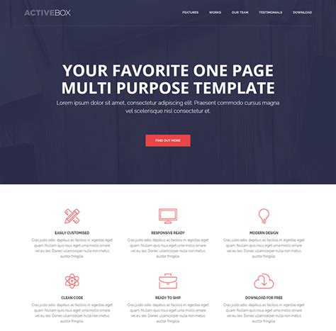 20+ Free HTML Landing Page Templates Built With HTML5 and Bootstrap 3