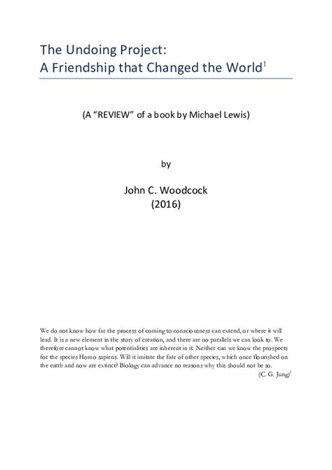 (PDF) The Undoing Project (2016) | John C Woodcock - Academia.edu