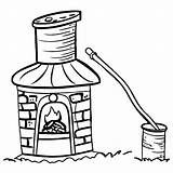 Chimney Sweep Coloring Page · Creative Fabrica sketch template