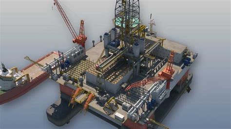 Oil and Gas - 3D Animation - Drilling Rig - YouTube