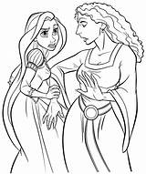 Tangled Coloring Pages Printable  Activity Shelter sketch template