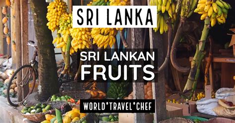 Sri Lankan Fruits