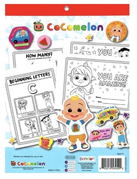 CoComelon Reward Sticker Book, Hobbies & Toys, Books & Magazines, Children's Books on Carousell