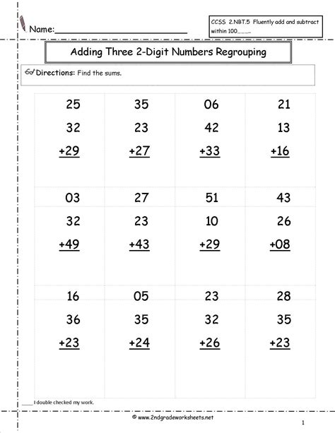 two digit addition worksheet | satta | Pinterest | Addition worksheets ...