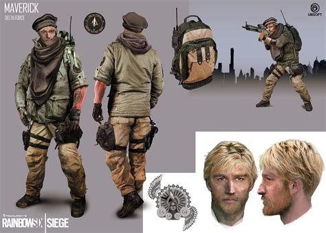 Official Maverick Concept Art : r/Rainbow6