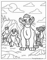 20 Lion Guard Coloring Pages Free PDF Printables sketch template