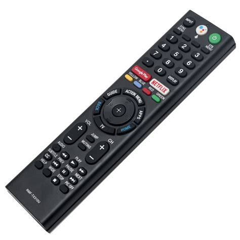 New RMF-TX310U Voice remote control for Sony TV XBR SERIES XBR49X850F XBR43X800G XBR49X800G ...