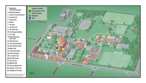 St Rose Campus Map – Interactive Map