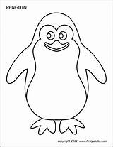 Penguin Coloring Pages Free Printable sketch template