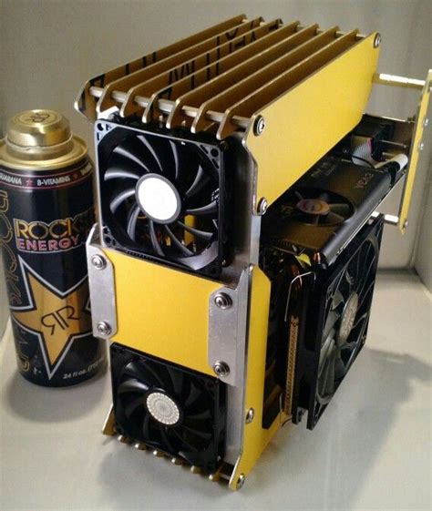 Custom micro-atx computer case made from repurposed radiation safety ...