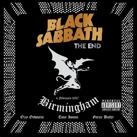 When did Black Sabbath release The End: Live in Birmingham?