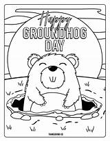4 Adorable groundhog day coloring Pages For Kids – Artofit sketch template