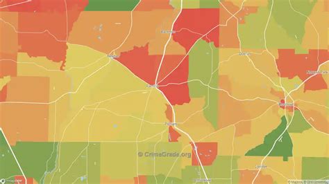 The Safest and Most Dangerous Places in Mitchell County, GA: Crime Maps ...