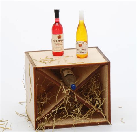 Wine Storage Box Kit | Stewart Dollhouse Creations