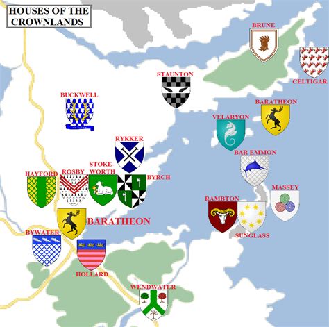 Crown Lands Asoiaf Map