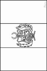 Peruvian Flag Coloring Page  CarlecNolan sketch template