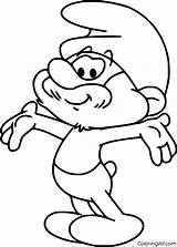 Smurfs Coloring Pages 125 Free Printables  ColoringAll sketch template