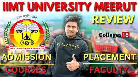 IIMT University Meerut: Review | Call 7831888000 for Admission | Placement, Campus Tour ...