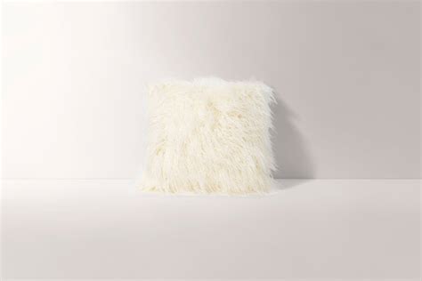 Faux Fur Pillow | Decorative, Hand-Woven Pillows