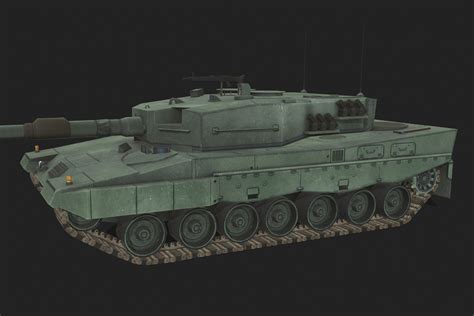 3D asset Tank Leopard 1 | CGTrader