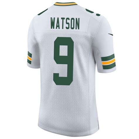 Green Bay Packers #9 Christian Watson Nike Away Limited Jersey at the ...