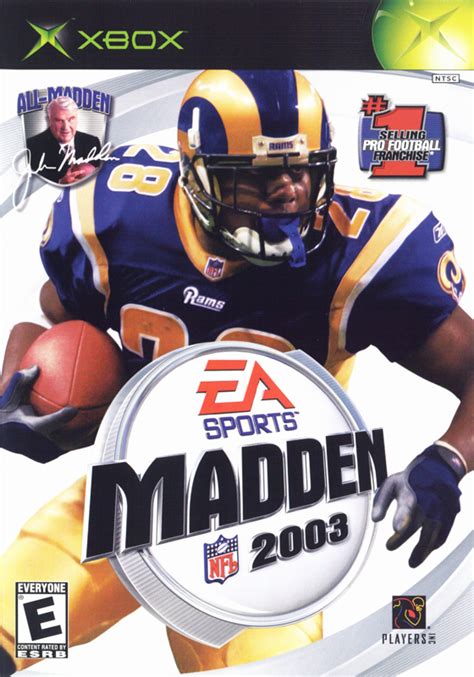 Madden NFL 2003 cover or packaging material - MobyGames