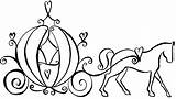 Cinderella Carriage Coloring Pages  Home sketch template