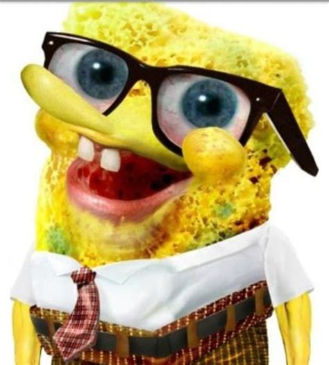 Sponge Bob in real life... Creepy... This ones for you aAmanda ;) | Favorite cartoon character ...