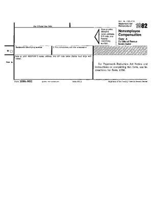 1982 Form IRS 1099-NEC Fill Online, Printable, Fillable, Blank - pdfFiller