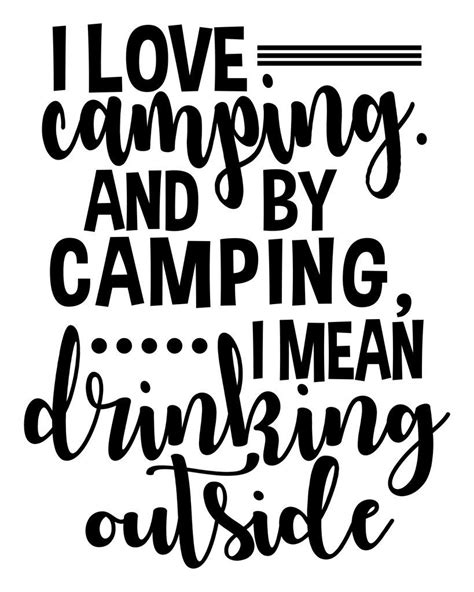 Funny Camping Quotes Svg - ShortQuotes.cc