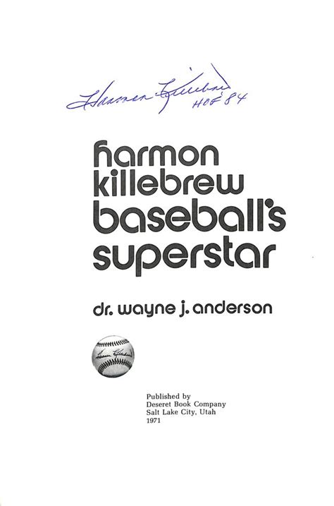 Harmon Killebrew | PSA AutographFacts℠