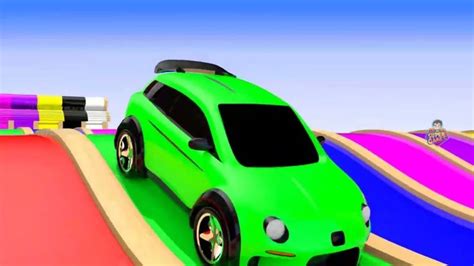Discover Color Names with Colorful Mini Cars at the Color Pond | Super Games 2.0 |Educational ...