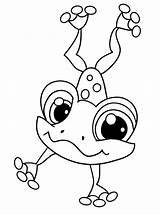 Cute Frog Coloring Pages Az Sketch Page sketch template