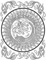 Free Celtic Knot  Coloring Pages For Adults Download sketch template