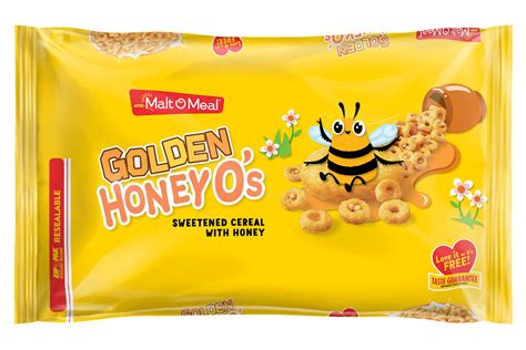 Malt-O-Meal Golden Honey O's Cereal | Honey-Flavored Cereal