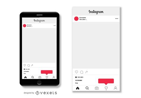 instagram post template png 10 free Cliparts | Download images on ...