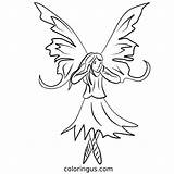 Fairy Coloring Pages Free Printable PDF sketch template