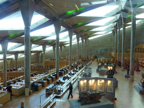 The interior of The Alexandria Library Underwater Ruins, Roman Monument, Ouagadougou, Gizeh ...