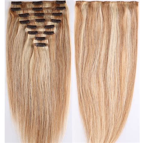 LELINTA 20 inch Double Weft 150g Straight Hair 100% Remy Human Hair ...