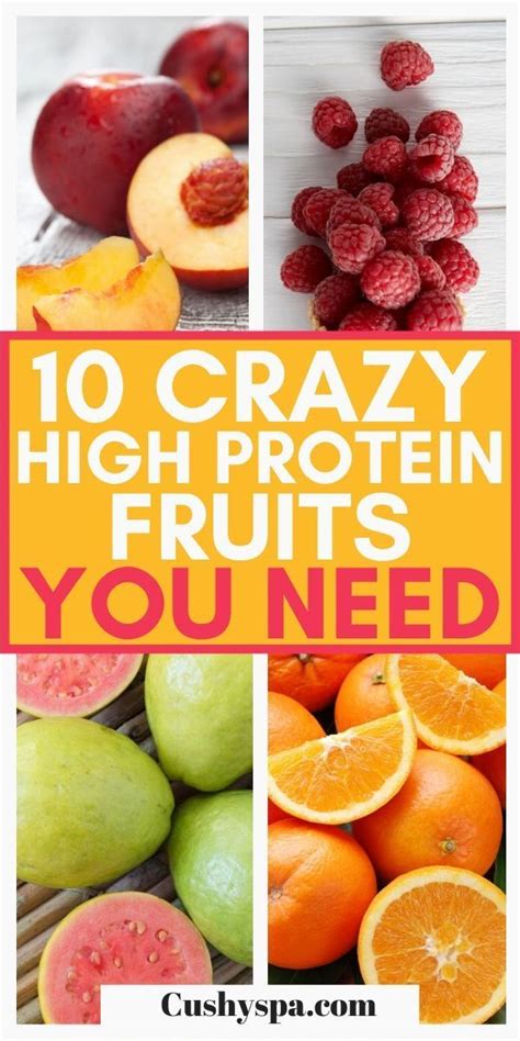 10 High Protein Fruits To Include in Your Diet | High protein fruit ...