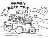 Road trip coloring Pages For Kids sketch template