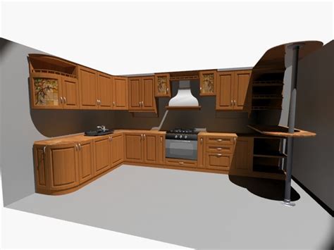Kitchen Furnishings Free 3D Models download - Free3D