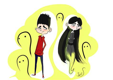 Norman and Aggie (ParaNorman) by ArtStasai on DeviantArt