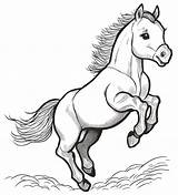 Free Printable Colouring Pages Of Horses  Coloring Sheet sketch template