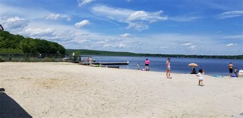 Closed sign doesn't stop sunbathers at Budd Lake Beach | Mount Olive ...