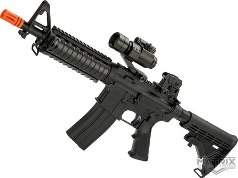 Matrix M4 GBB AR-15 Gas Blowback Airsoft Rifle w/ Reinforced WA System (Model: M4 CQB-R ...